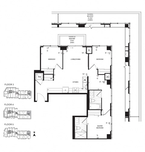 55 Smooth Rose Court & 325 Yorkland Blvd 1-3 Beds Apartment for Rent - Photo Gallery 145